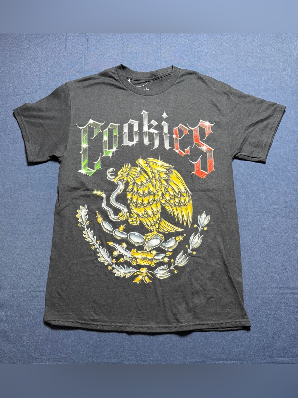 Cookies Cotton Size M NWOT Mexican Eagle Graphic Tee Cookies Clothing